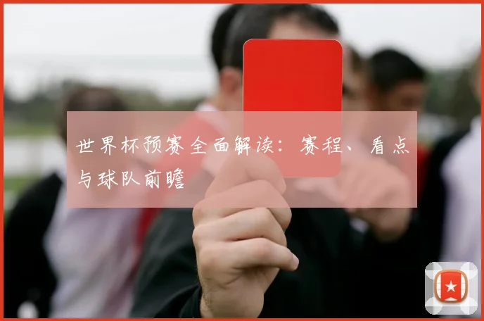 世界杯预赛全面解读：赛程、看点与球队前瞻